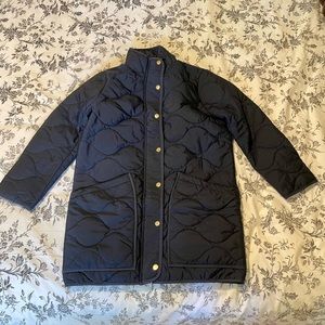 NWT JCrew Quilted cocoon puffer with PrimaLoft® Petite XS